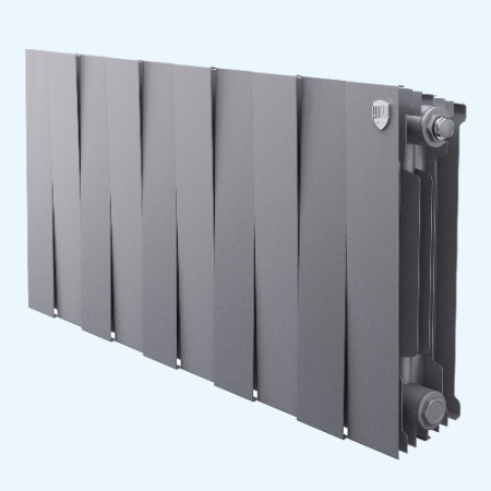 PianoForte 300 /Silver Satin - 10 секций Royal Thermo Радиатор биметаллический